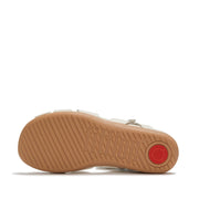 SOLAY Waterproof-Leather Woven Back-Strap Sandals