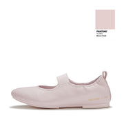 DELICATO X PANTONE Poise Leather Mary-Janes