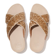 LULU Shimmerfoil Cross Slides
