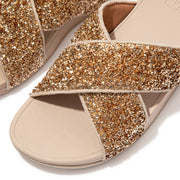 LULU Shimmerfoil Cross Slides