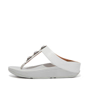 FINO Crystal Lock Toe-Post Sandals