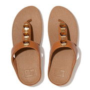 FINO Crystal Lock Toe-Post Sandals