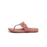 GRACIE Buckle Leather Toe-Post Sandals