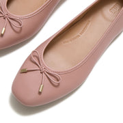 DELICATO Leather Ballerinas
