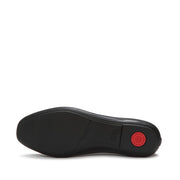 DELICATO Leather Adornment High Ballerinas