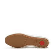 DELICATO Leather Adornment High Ballerinas