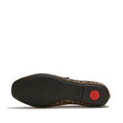 DELICATO Suede Leopard Mary Janes