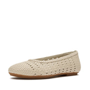 DELICATO Woven Ballerinas