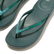 IQUSHION Ombre Sparkle Flip-Flops