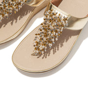 RUMBA Beaded Toe-Post Sandals