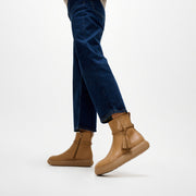 iQ-COMFF Tassel Leather Short Boots