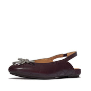 FitFlop x Song Hye Kyo<br>DELICATO Crystal-Bow Quilted-Leather Slingbacks