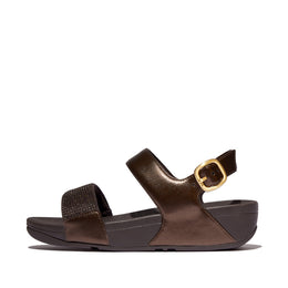 LULU Crystal Back-Strap Sandals