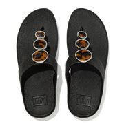 HALO Shimmer Toe-Post Sandals