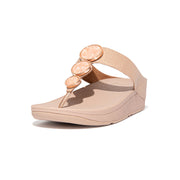 HALO Shimmer Toe-Post Sandals