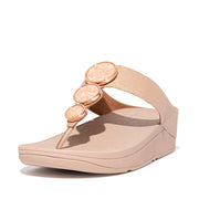 HALO Shimmer Toe-Post Sandals