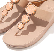 HALO Shimmer Toe-Post Sandals