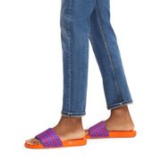 [IMPERFECT PAIR] IQUSHION X YINKA ILORI Water-Resistant Slides