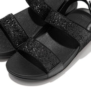 LULU Glitter Back-Strap Sandals
