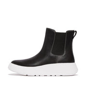 FitFlop x Song Hye Kyo <br>F-MODE Contrast-Stitch Flatform Chelsea Boots