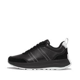 FitFlop x Song Hye Kyo <br>F-MODE Contrast-Stitch Leather Flatform Sneakers