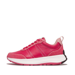 FitFlop x Song Hye Kyo <br>F-MODE Contrast-Stitch Leather Flatform Sneakers