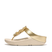 FINO Bauble-Bead Toe-Post Sandals