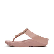 FINO Bead Circle Toe-Post Sandals