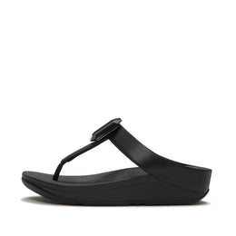 FINO Crystal Prism Toe-Post Sandals