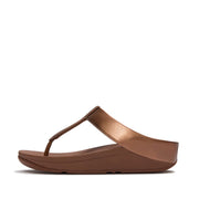 FINO Glitterdust  Metallic Toe-Post Sandals