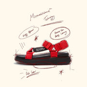 GEN-FF X KEITH HARING T-Bar Sandals