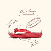 IQUSHION X KEITH HARING Flip-Flops