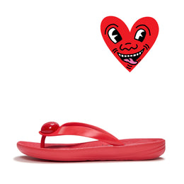 IQUSHION X KEITH HARING Flip-Flops