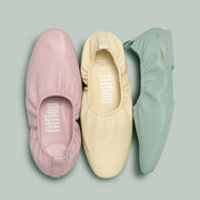 DELICATO X PANTONE Poise Leather Ballerinas