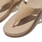 LULU Shimmerlux Toe-Post Sandals