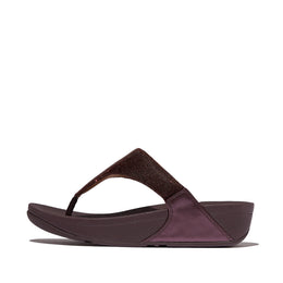 LULU Shimmerlux Toe-Post Sandals