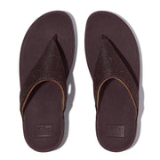 LULU Shimmerlux Toe-Post Sandals