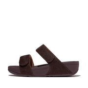 LULU Adjustable Shimmerlux Slides