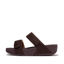 LULU Adjustable Shimmerlux Slides