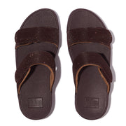 LULU Adjustable Shimmerlux Slides