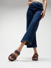 LULU Adjustable Shimmerlux Slides