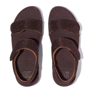 LULU Adjustable Shimmerlux Back-Strap Sandals