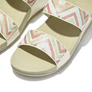 LULU Sequin Zigzag Slides