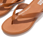 GRACIE Leather Flip-Flops