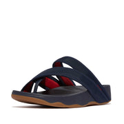 SLING Mens Water-Resistant Fabric Toe-Post Sandals