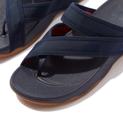 SLING Mens Water-Resistant Fabric Toe-Post Sandals