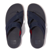 SLING Mens Water-Resistant Fabric Toe-Post Sandals