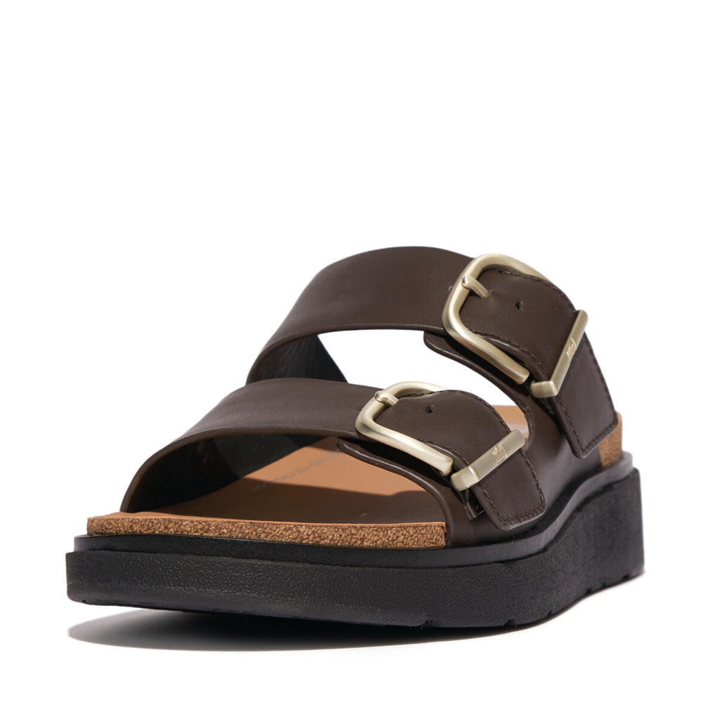 FF Feel Light Brown Grey Canvas Slide main image 0