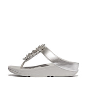 FINO Bauble-Bead Toe-Post Sandals