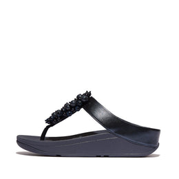FINO Bauble-Bead Toe-Post Sandals